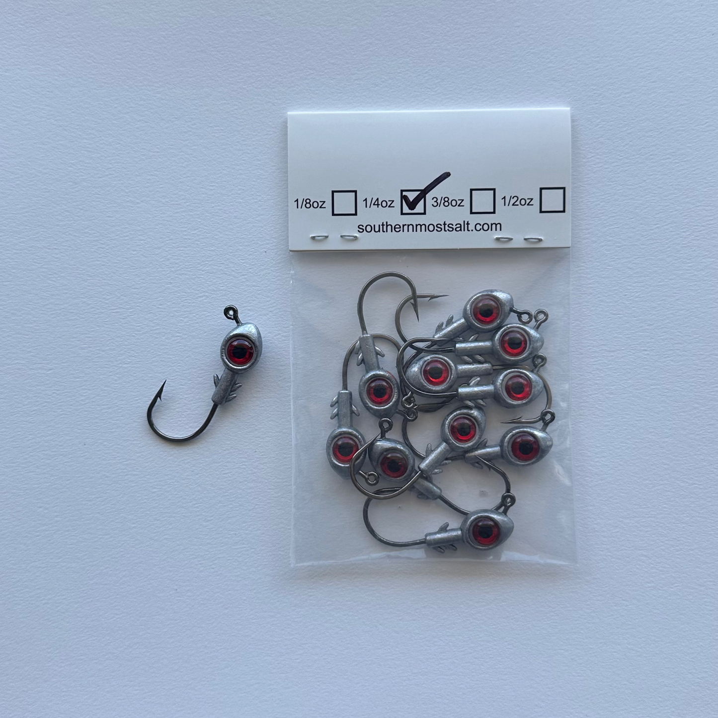 Fish Eye Jig Heads - 5 Pack