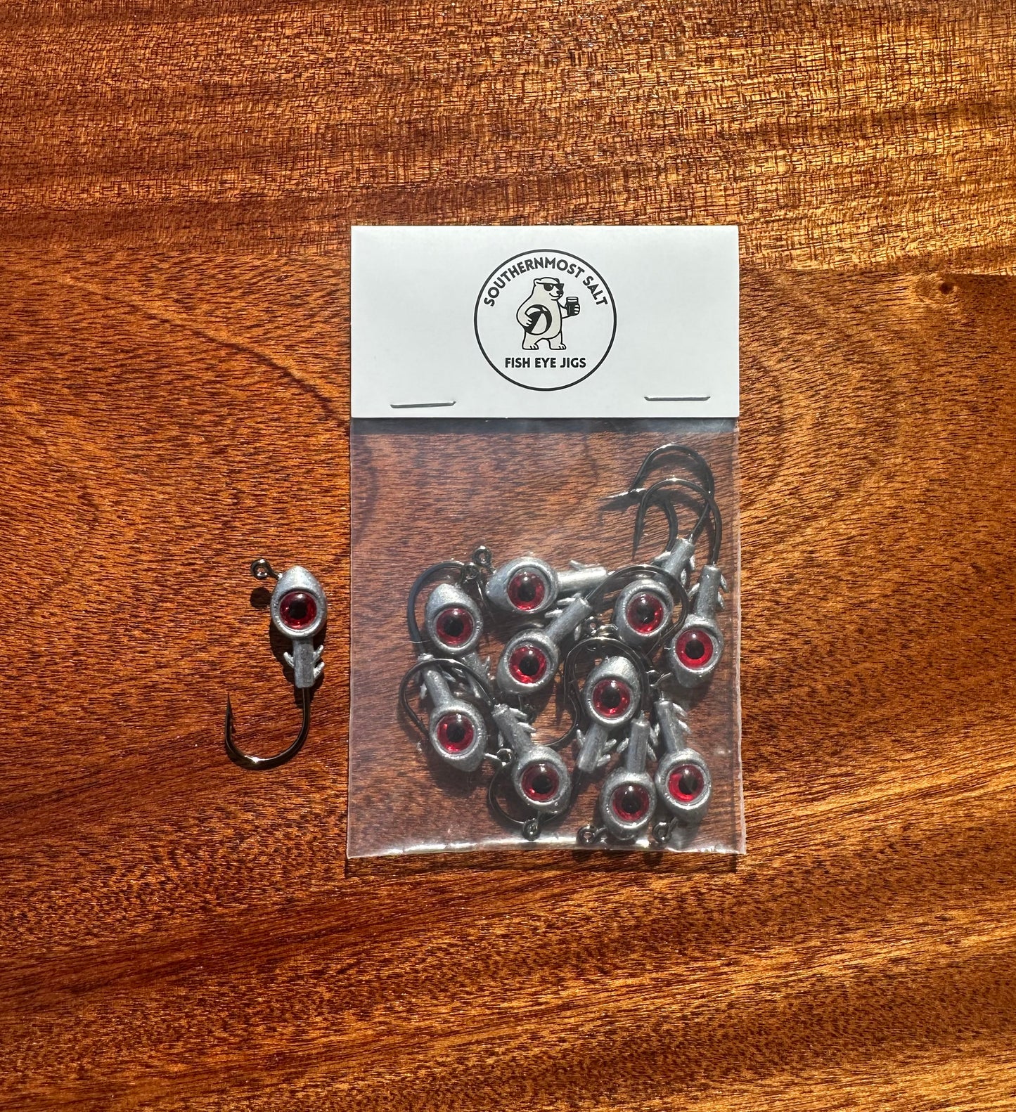 Fish Eye Jig Heads - 5 Pack
